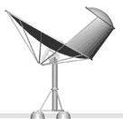 Устройство одной "тарелки" Allen Telescope (иллюстрация с сайта seti.org).
