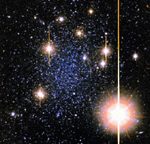Маленькие галактики играют важнейшую роль в формировании галактик крупных. Изображение карликовой галактики Пегаса - спутника огромной спиральной галактики Андромеда (E.Grebel, Univ.Washington / P.Guhathakurta, UCO/Lick) с сайта www.astronomy.com